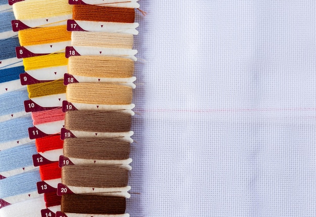 Ręczne próbki haftów